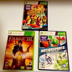 Xbox 360 games x 3